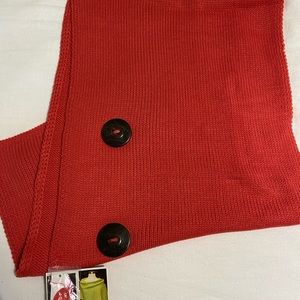 Two button ladies sweater wrap